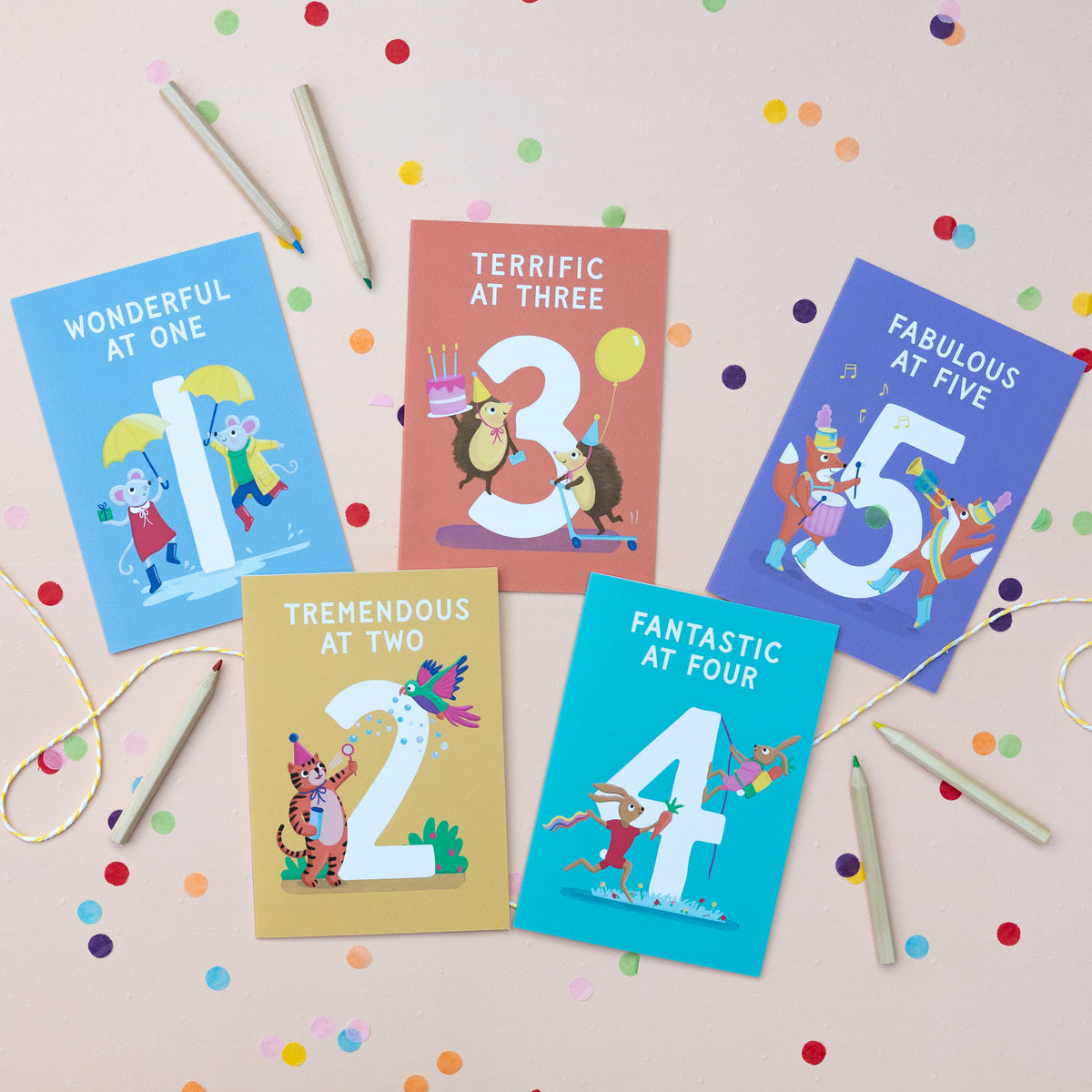 Age 3 Birthday Cards - Hedgehog Cards - Third Birthday Cards