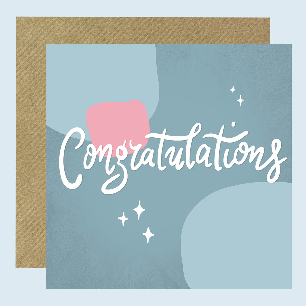 "CONGRATULATIONS" GREETINGS CARD