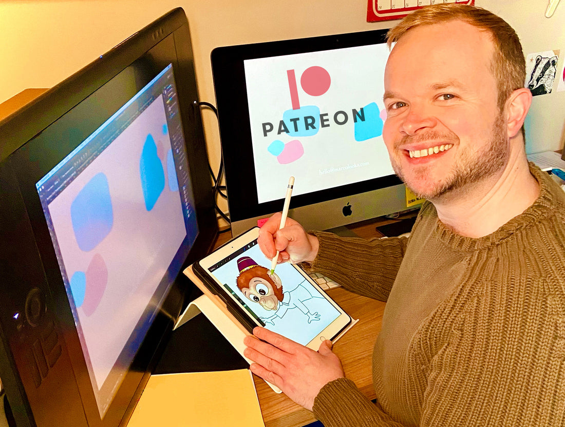 Marc Godfrey MarcoLooks Character Drawalong on Patreon