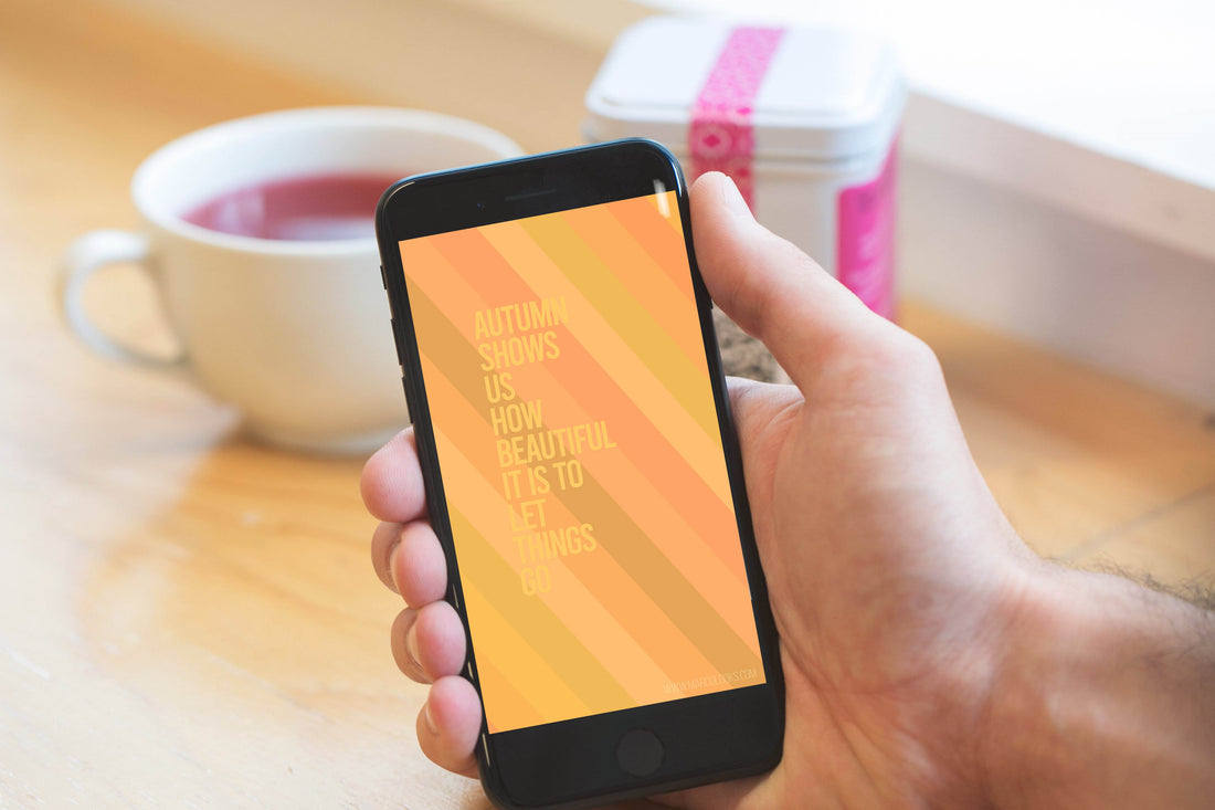Free Cosy Autumn Screensavers for your iPhone or Samsung Smart Device