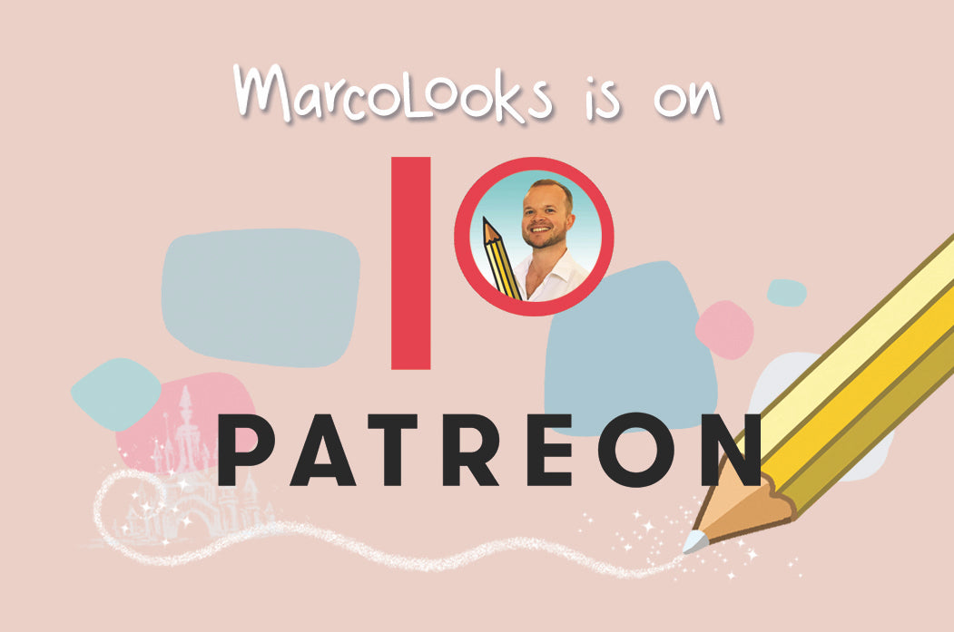 MarcoLooks and the Drawalong are now on Patreon