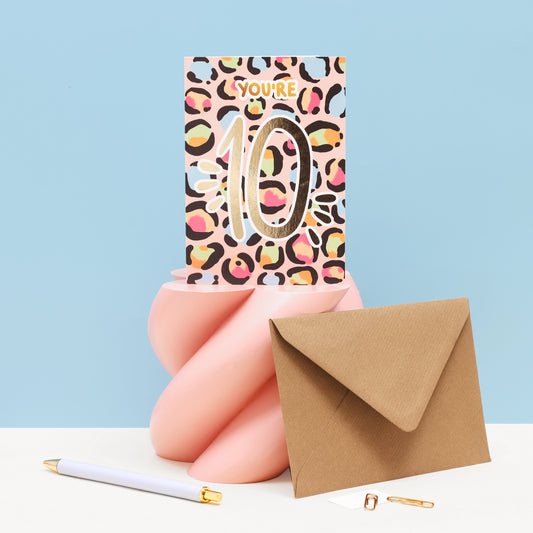 You're Ten | Age cards | Tenth Birthday