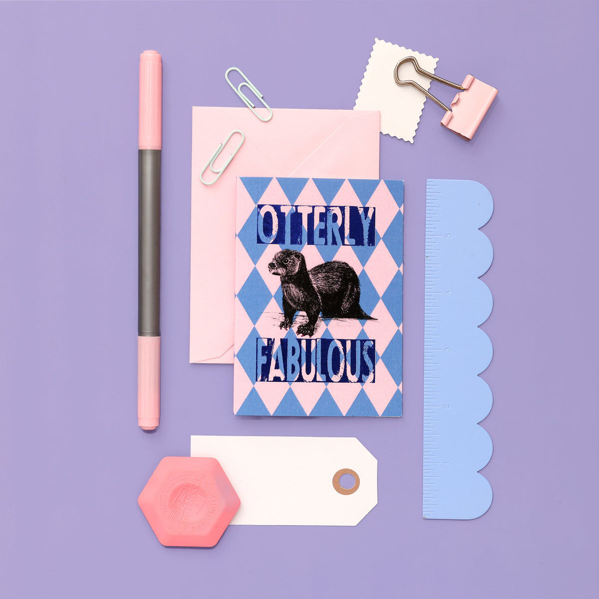 Otterly Fabulous - Foiled - A7 - Every Day Mini