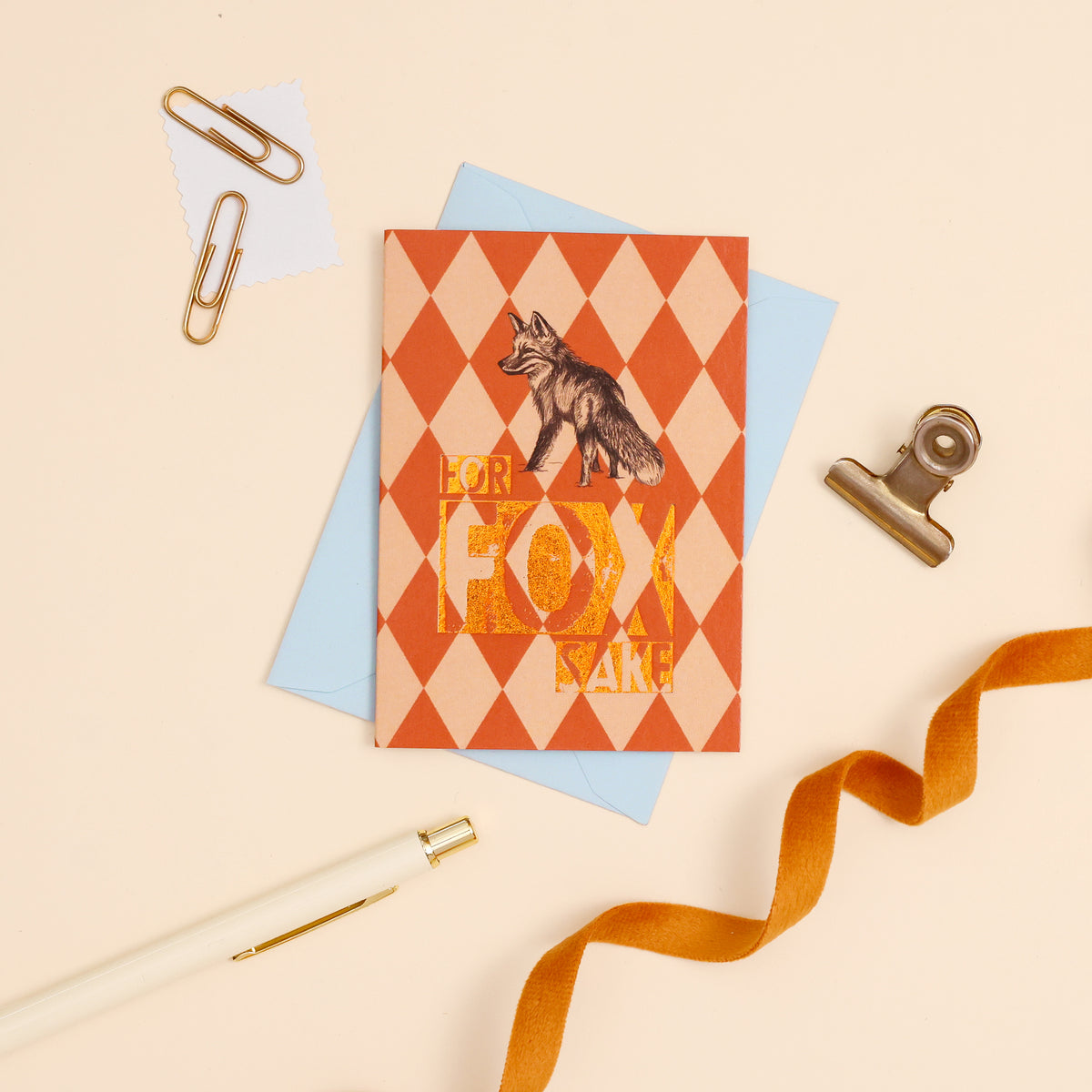 For Fox Sake - Foiled - A7 - Every Day Mini