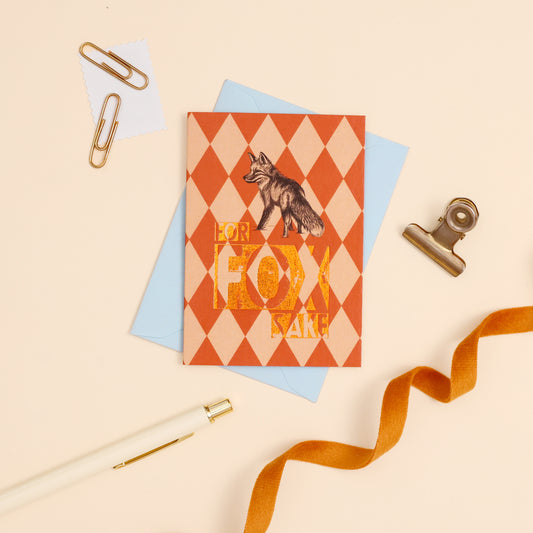 For Fox Sake - Foiled - A7 - Every Day Mini