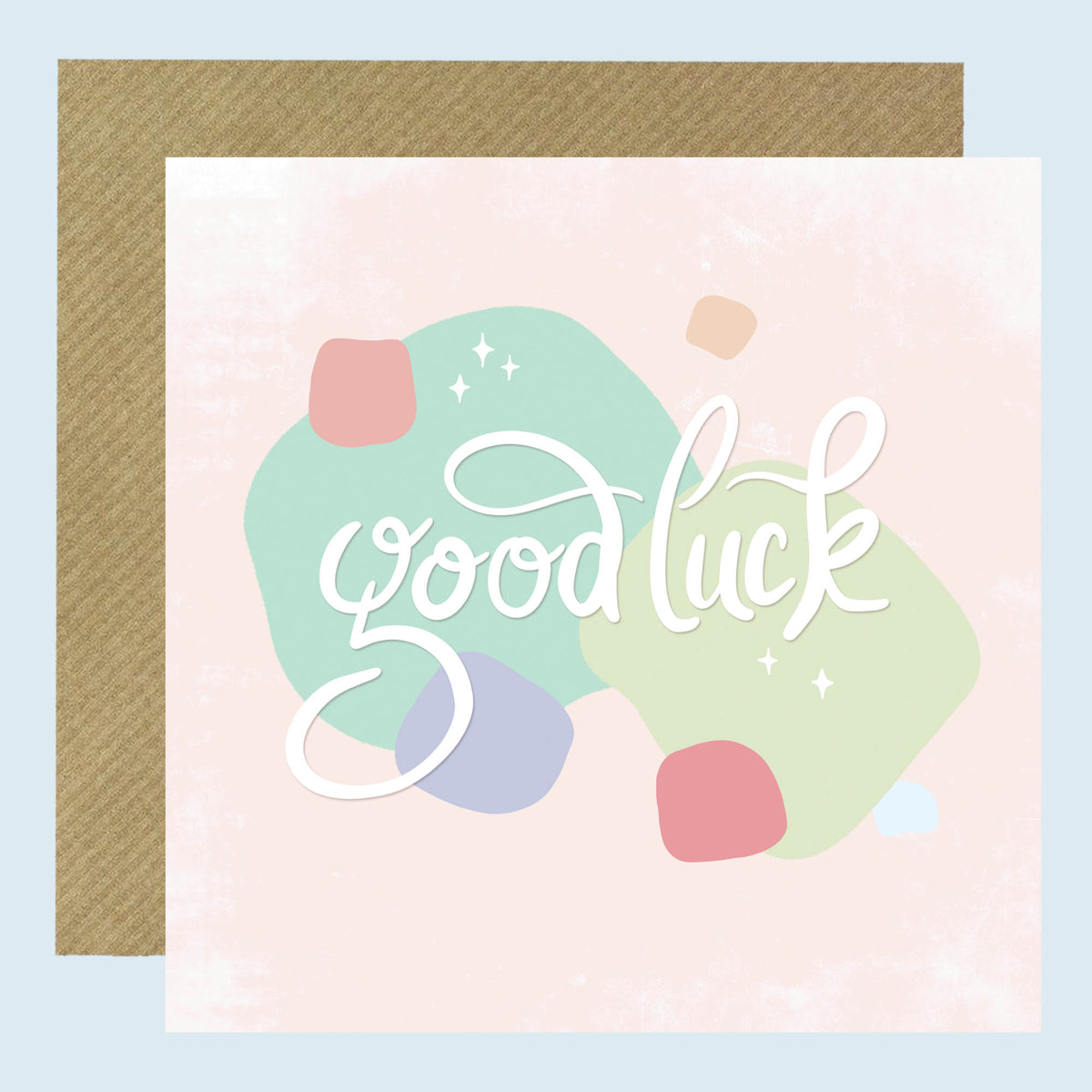 GOOD LUCK - Greetings Card