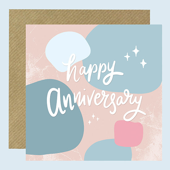 HAPPY ANNIVERSARY - Greetings Card